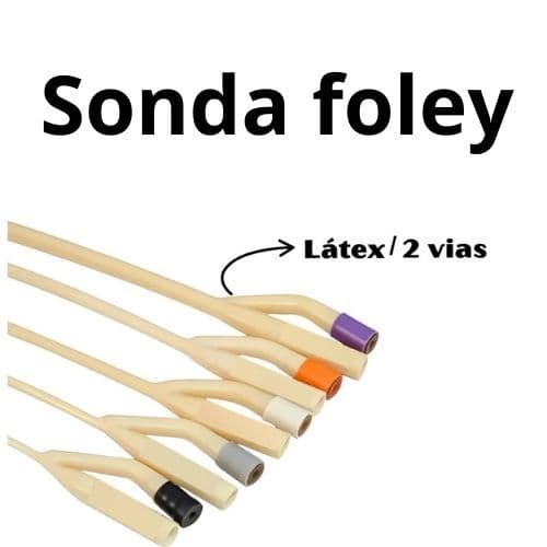 Sonda De Foley Látex 2 Vias N°12 Kit Com 10 Unidades Medix
