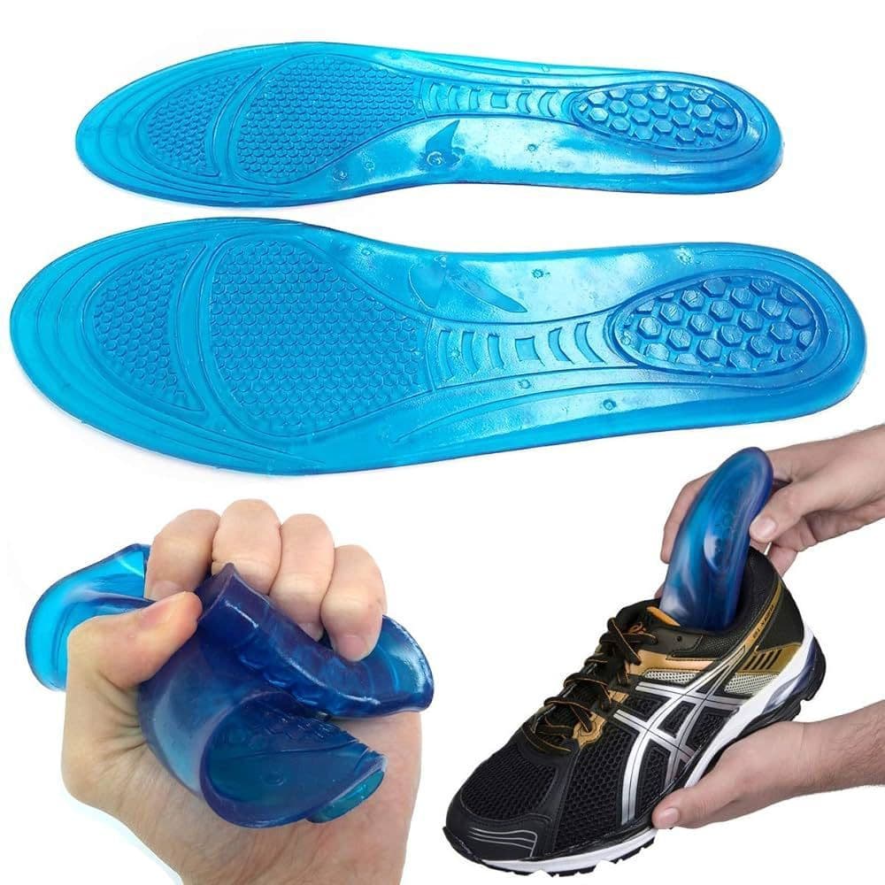 Palmilha Ortopédica em Gel de Silicone para Dores nos Pés
