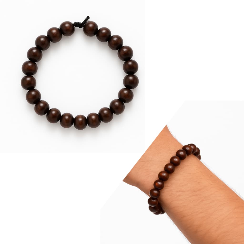 Pulseiras de Madeira Natural 8mm – Estilo, essência e equilíbrio no seu pulso