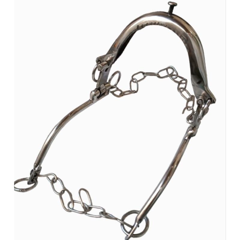 breke professora cavalo vaqueiro vaquejada leve 400 gramas inox original