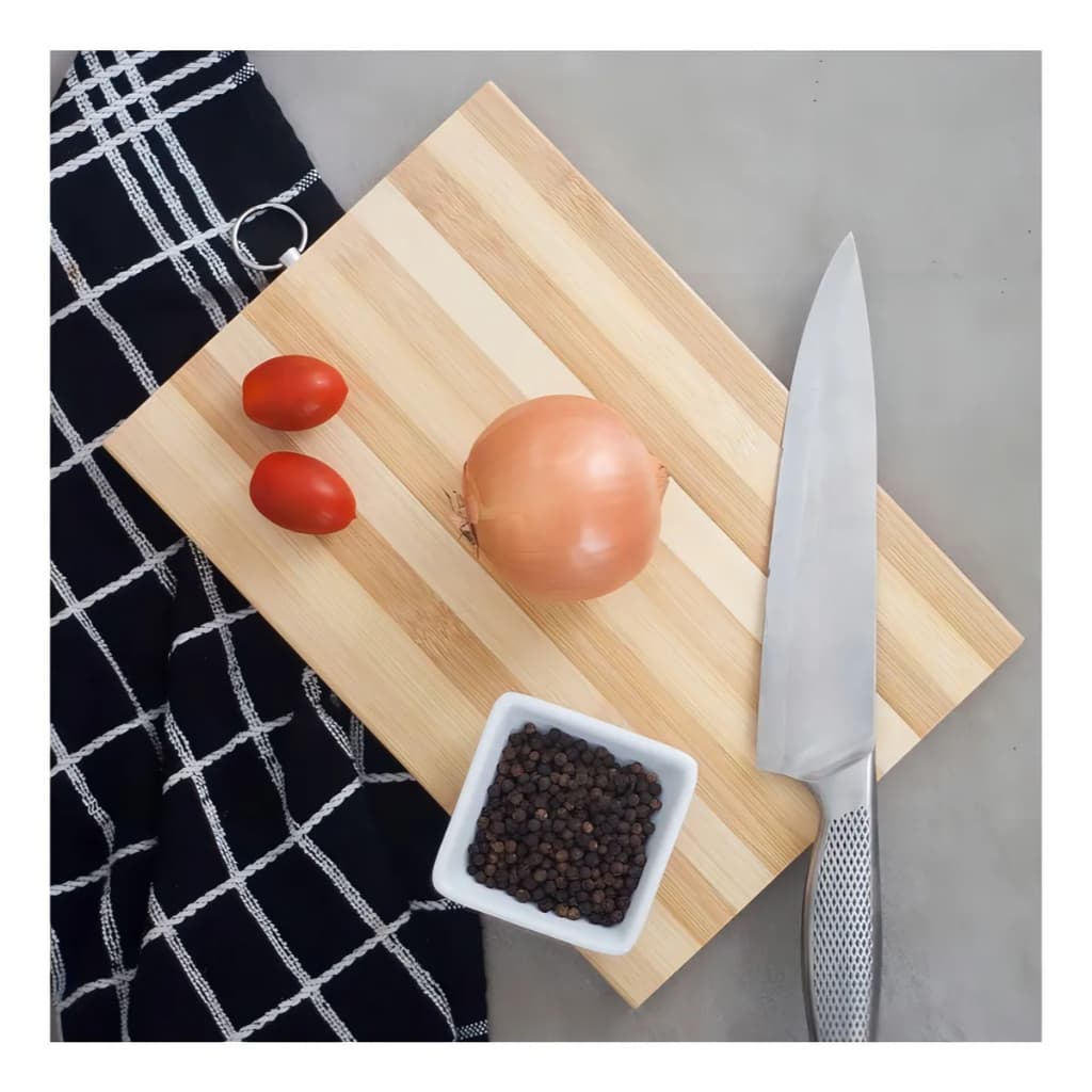 Tábua De 100%  Bambu tamanhos para Carne Legumes frutas Material Ecológico Bambu Com Alça aço