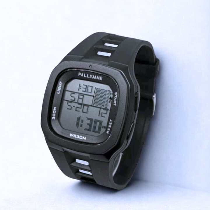 Relógio Pallyjane Surf Masculino Quadrado Esportivo Digital Resistente à Água