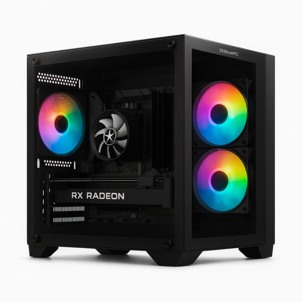 PC Gamer BluePC FRAG, AMD Ryzen 7 5700X, Radeon RX 580 8GB, B450, 16GB DDR4, SSD 512GB - PGBP-FRA103