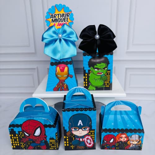 kit (pegue e monte) personalizado heróis baby | lembrancinhas festa | personalizados heróis baby