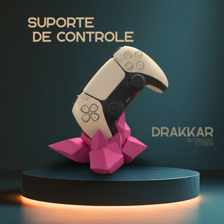 Suporte para controle de Playstation 5