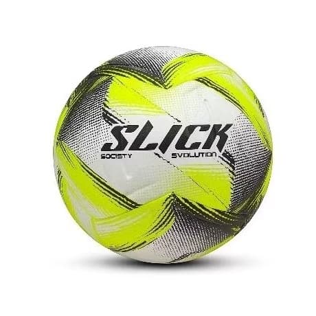 Bola de Futebol Society Slick Evolution Oficial – Costurada e Resistente