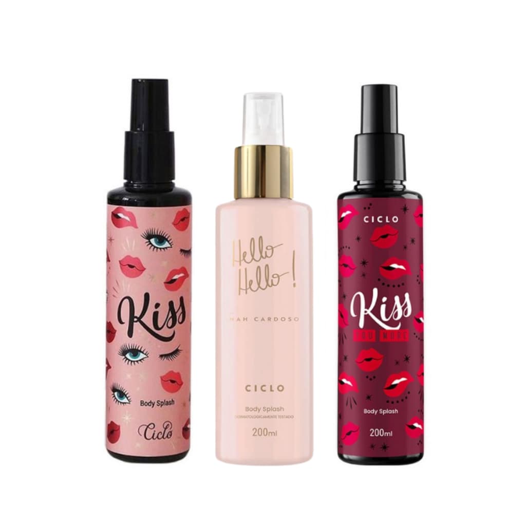 CICLO - Body Splash 200ml - ESCOLHA O SEU ! -