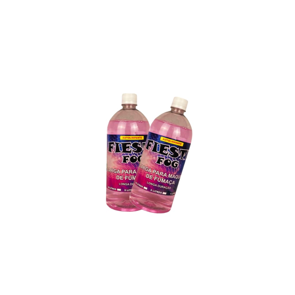 Líquido Para Máquina de Fumaça Kit com 2 Varias Fragancias