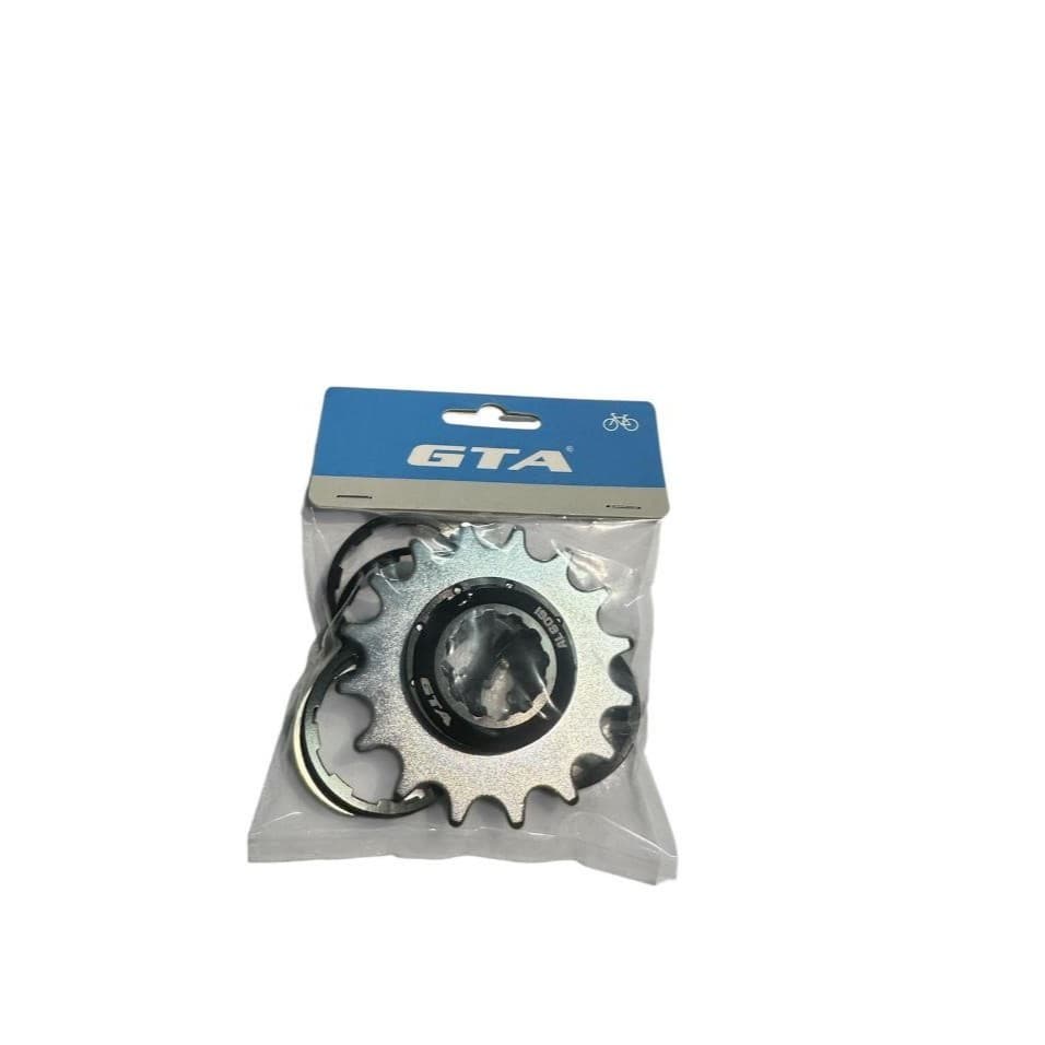 KIT CONVERSAO SINGLE SPEED GTA 16 DENTES PRETO