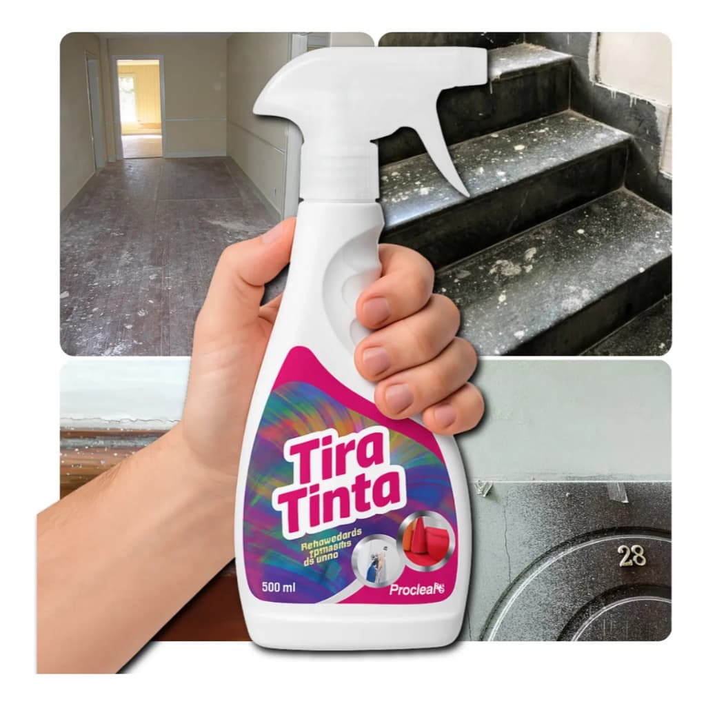 Tira Tinta Removedor de Tinta em Portão Piso e Parede 500ml