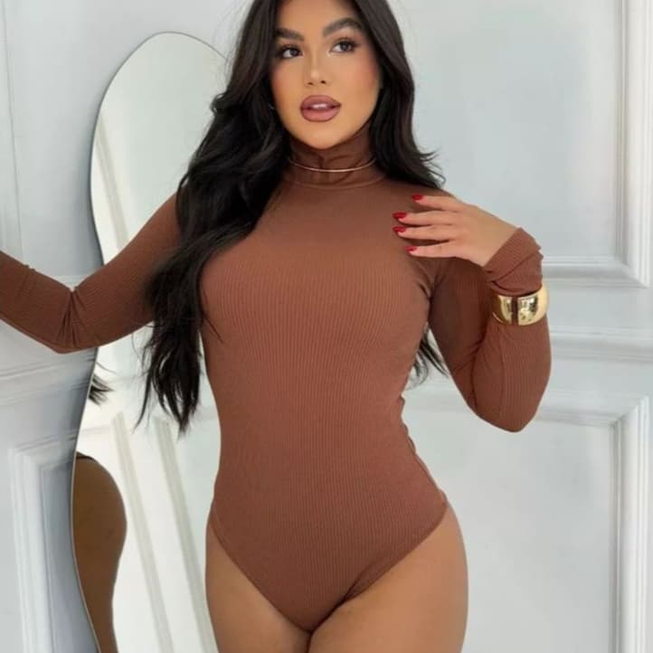 Body Gola Alta Cacherrel | Estilo Exclusivo / Moda 2025 | Preço Imperdível / Últimas Unidades