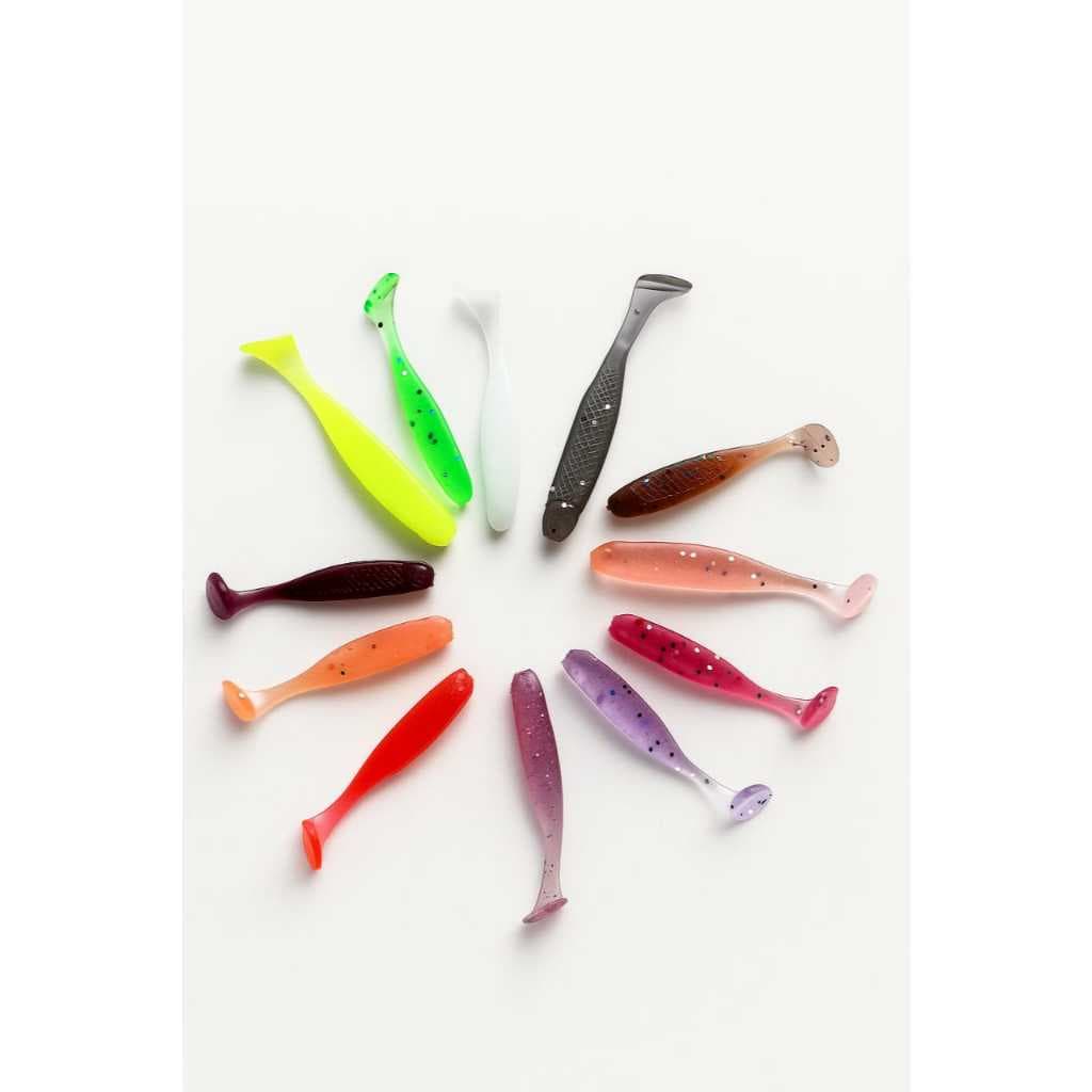 isca shad artificial 5 CM 10 unidades pesca tucunaré,robalo,corvina e.t.c...