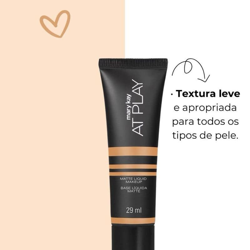 Base Líquida Matte Original – 6  Tons | Pele Oleosa, Cobertura Leve a Média, Acabamento Seco