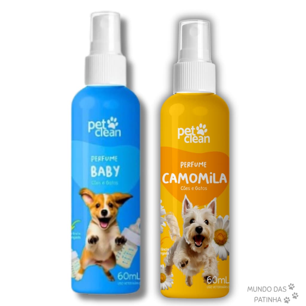 Perfume Pet 60ml Para Cachorro E Gato - Pet Clean