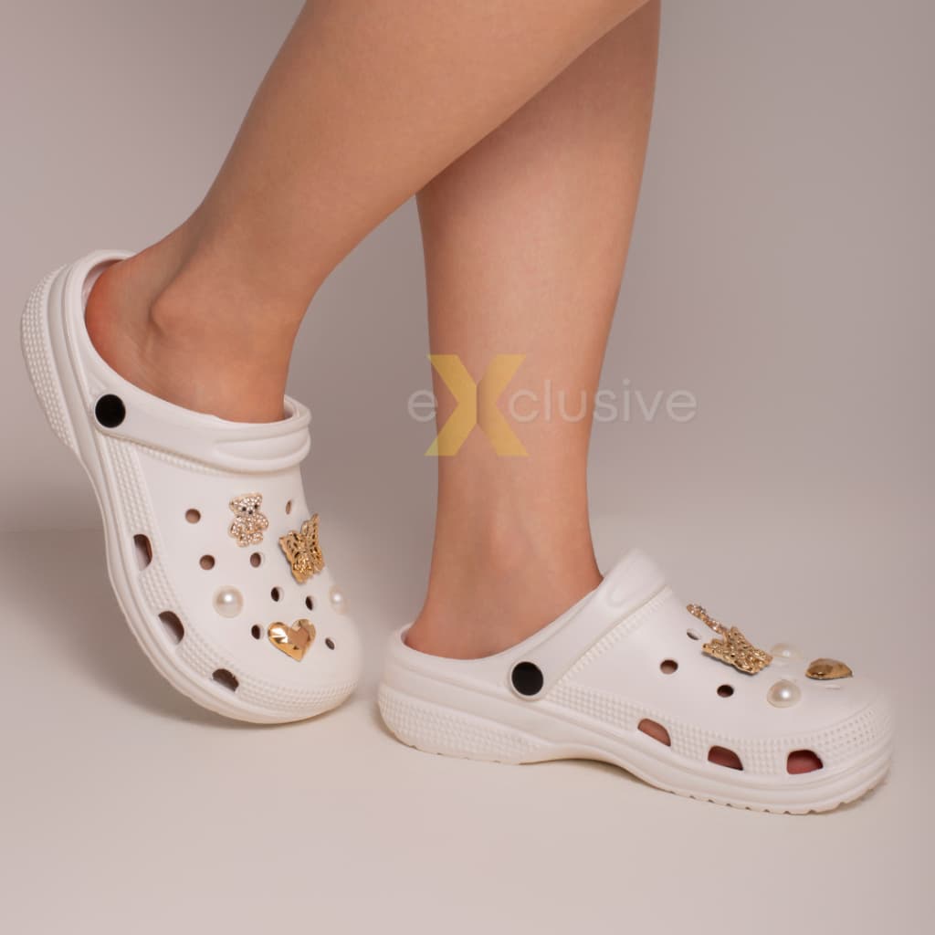 Babuche Feminina Com Enfeites Luxo Muito Confortável Eva
