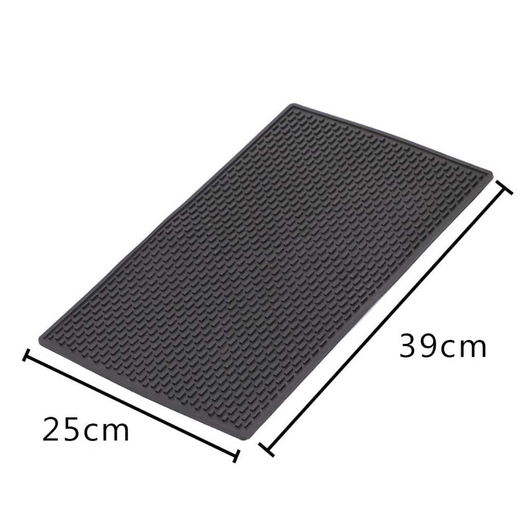 Tapete Escorredor PVC GRANDE 39X25 de Louças Porta Copos Prato Barmen Barmatt