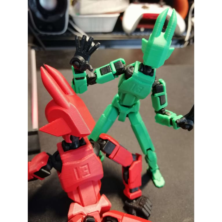 Cabeça de Demônio com Chifre para Dummy 13 Acessórios Brinquedo Decoração Varias Cores - Impressão 3D