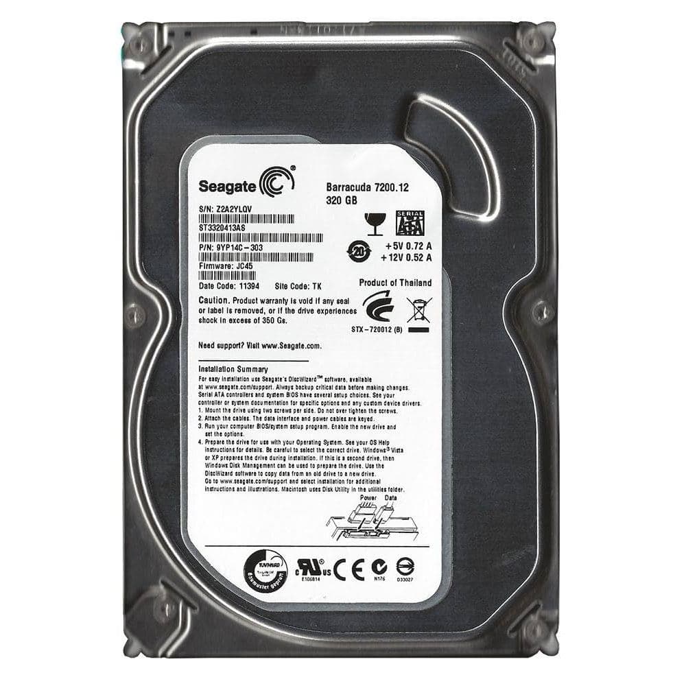 HD 320g Seagate Barracuda / Western digital com windows 10 ou 11 + pacote office!! Funcionando perfeitamente!!