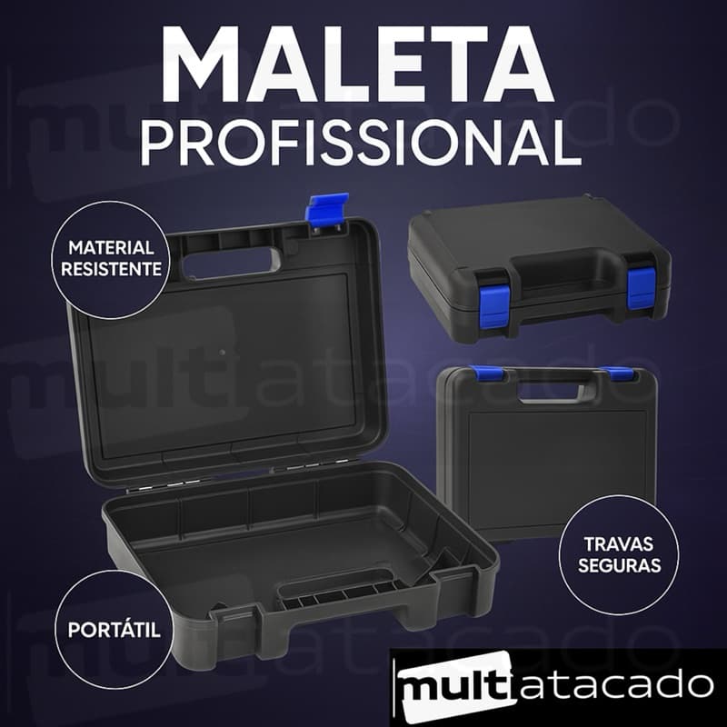 2,1 MALETAS FURADEIRA MULTI USO CAIXA DE FERRAMENTAS ORGANIZADOR DE FERRAMENTAS MALETA PARA OBJETOS