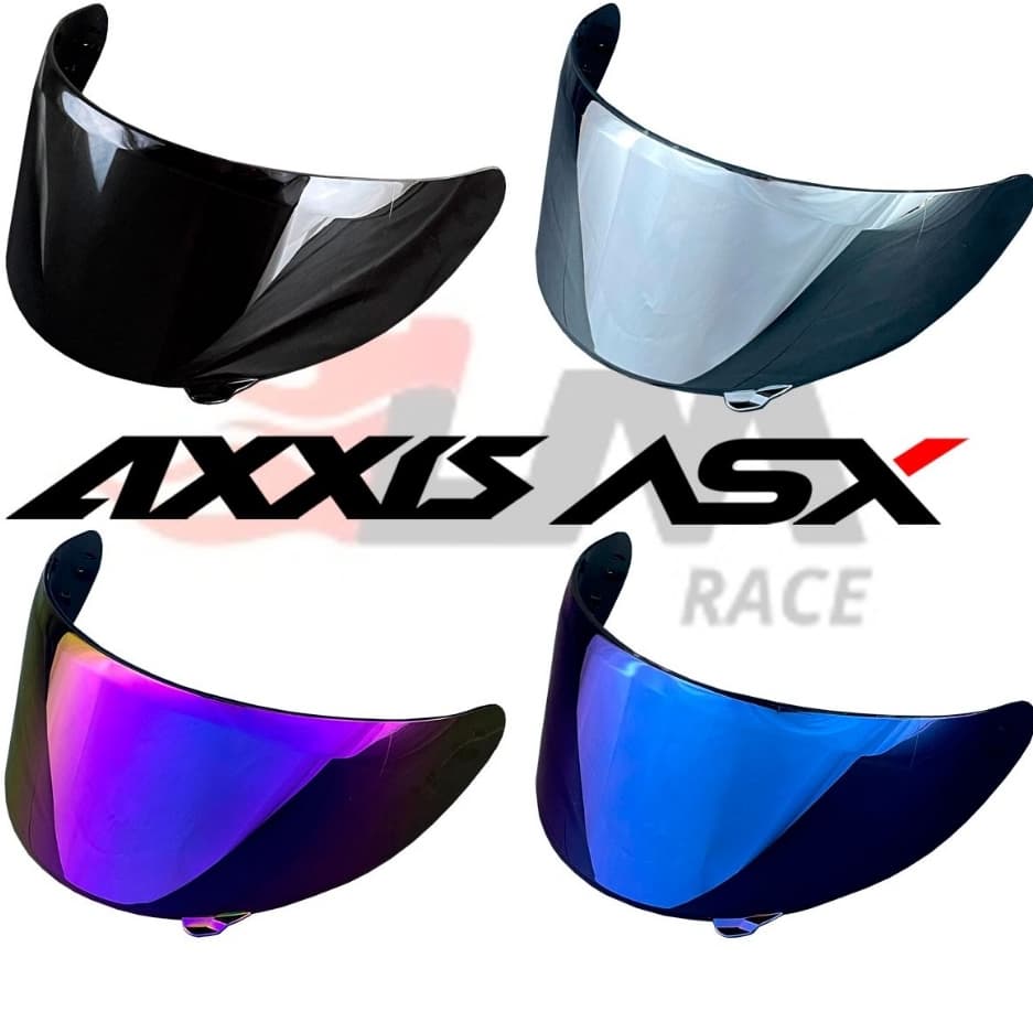 Viseira Capacete Asx Axxis Eagle Draken City Segment V18b Nova Vmvision Lançamento