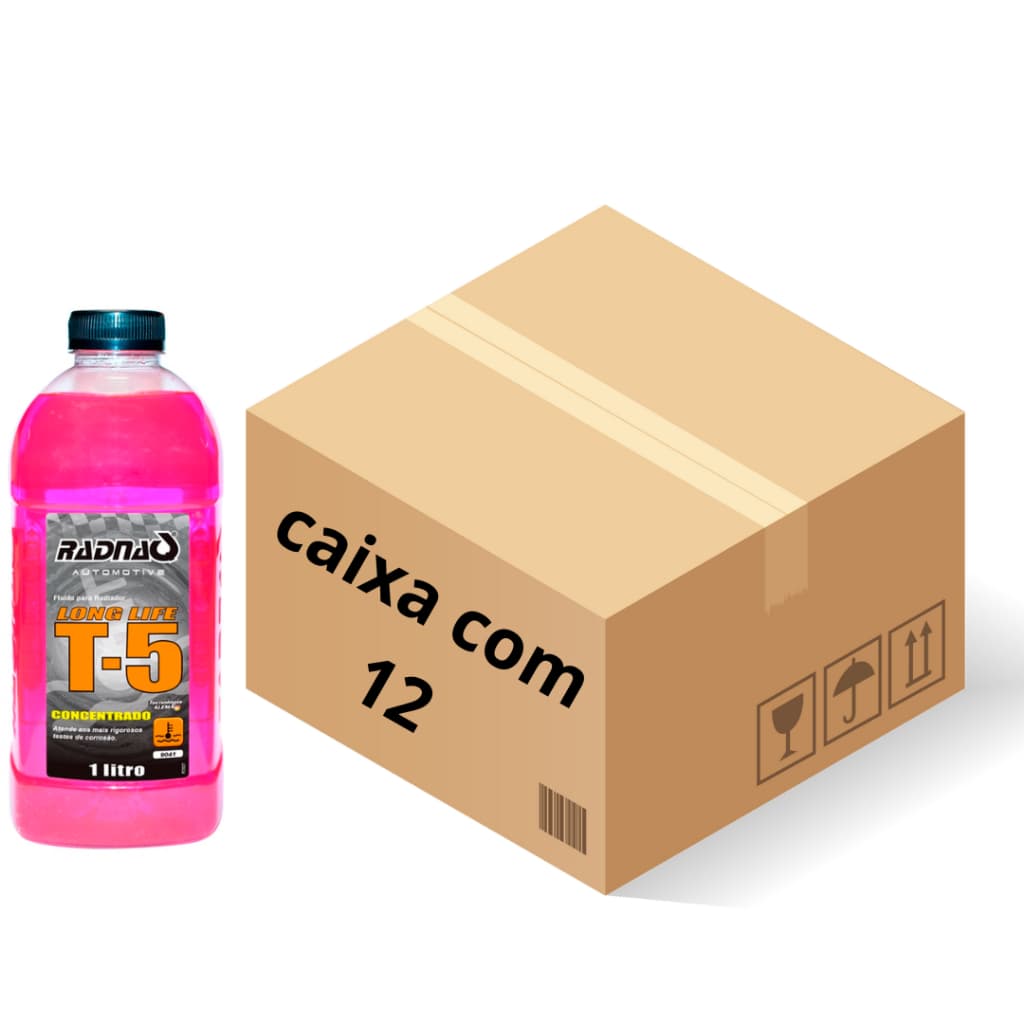 Aditivo Radiador Rosa T5 Radnaq Concentrado