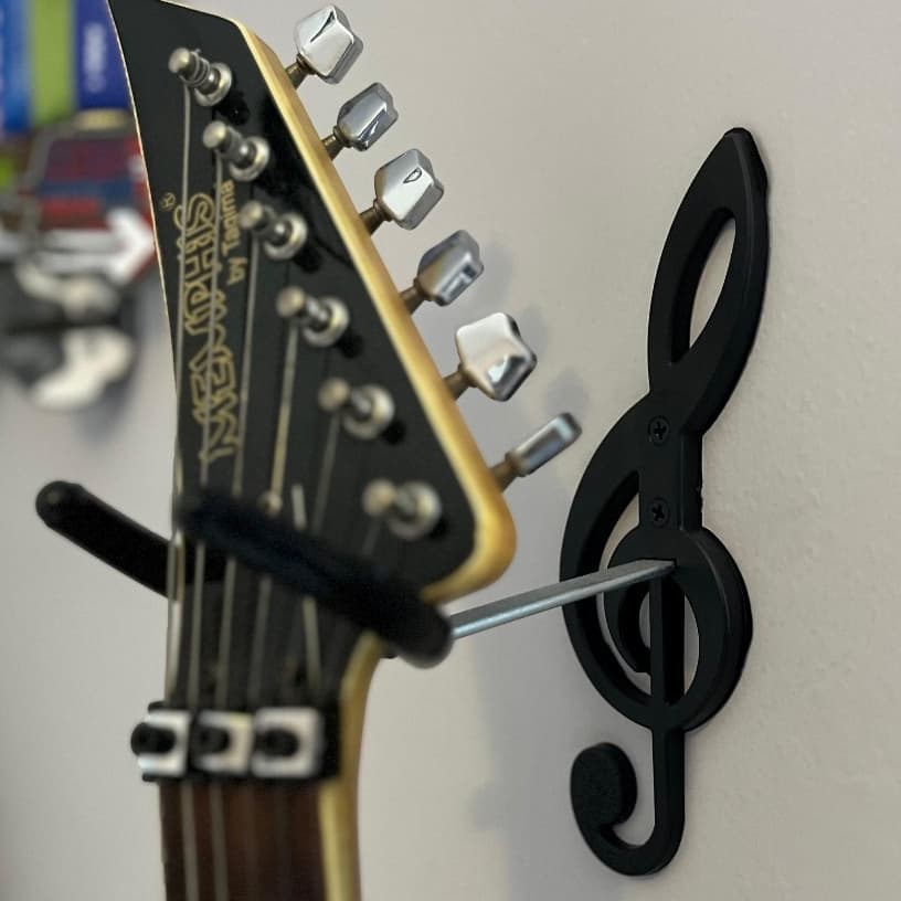 1 Suporte De Parede Para ...Violão Guitarra/baixo,ukelele..etc