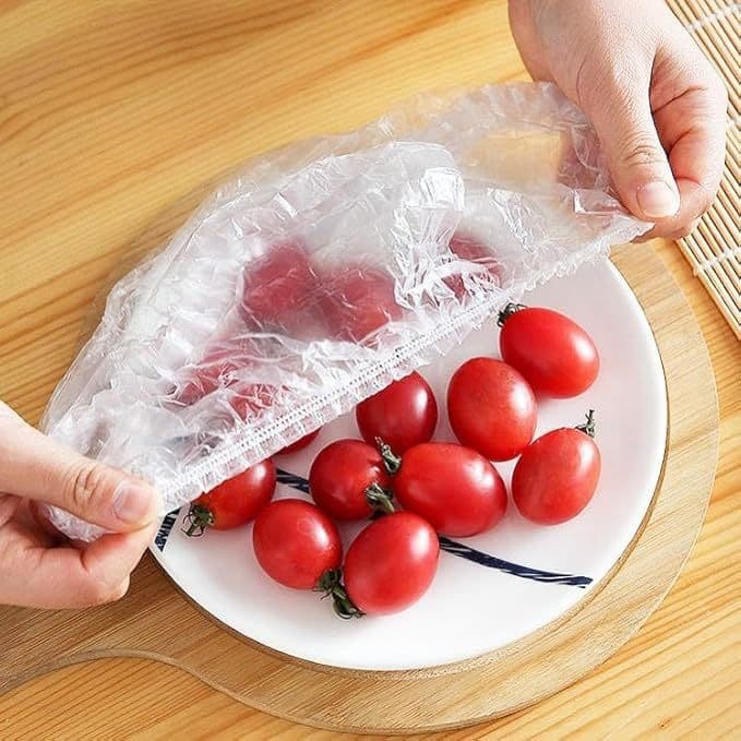 Embalagem de Alimentos Capa Elástica 100 Unidades