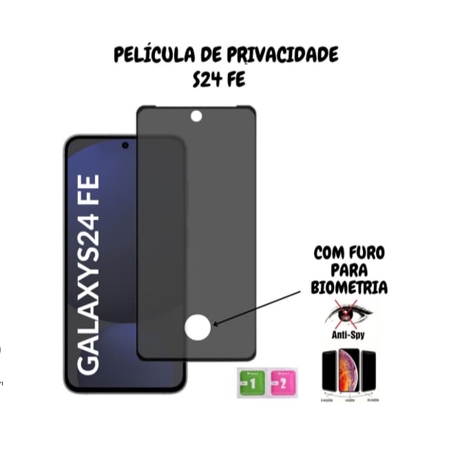 Película de vidro 3D Privativa Anti Spy  Xiaomi Redmi Note 14 4g / 5g / Pelicula de privacidade