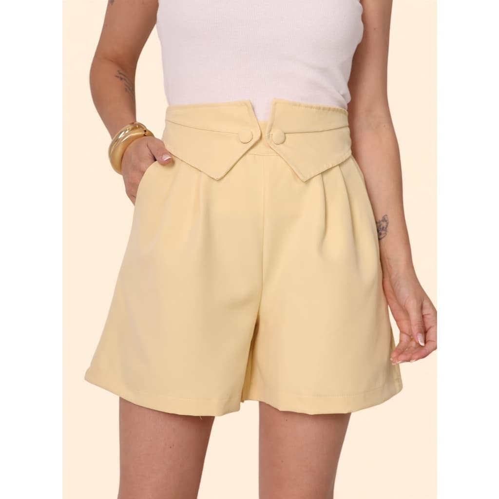 Short Alfaiataria Estiloso Moda Feminina COD 162