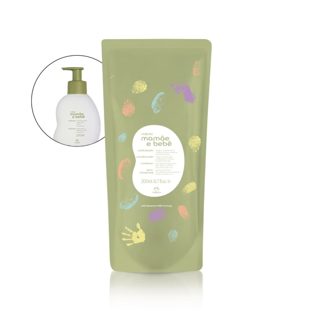 REFIL CONDICIONADOR MAMÃE E BEBE 200ML NATURA