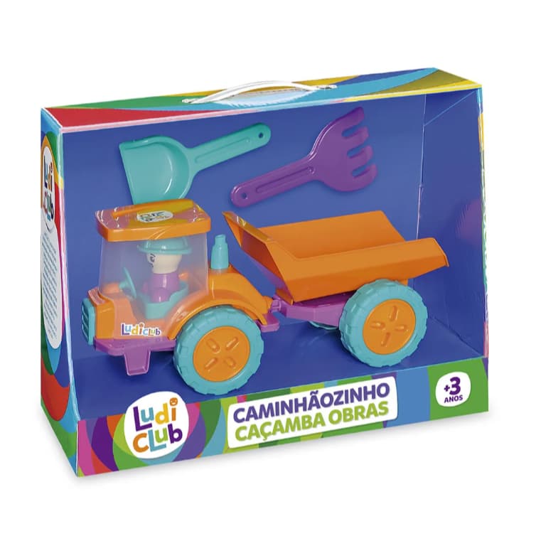 Caminhaozinho Caçamba Obras Ludi