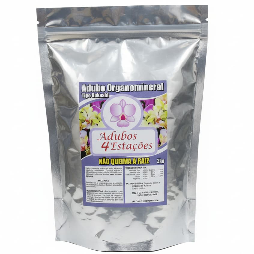 Fertilizante Adubo Tipo Bokashi 4 Estações 2kg