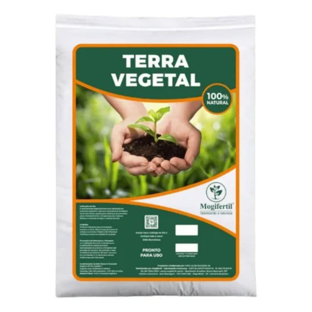 Terra Vegetal 5kg Adubada Mogifertil