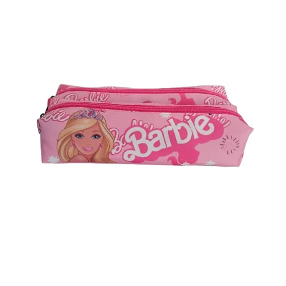 Estojo Duplo Escolar Barbie Estojo com duas divisorias