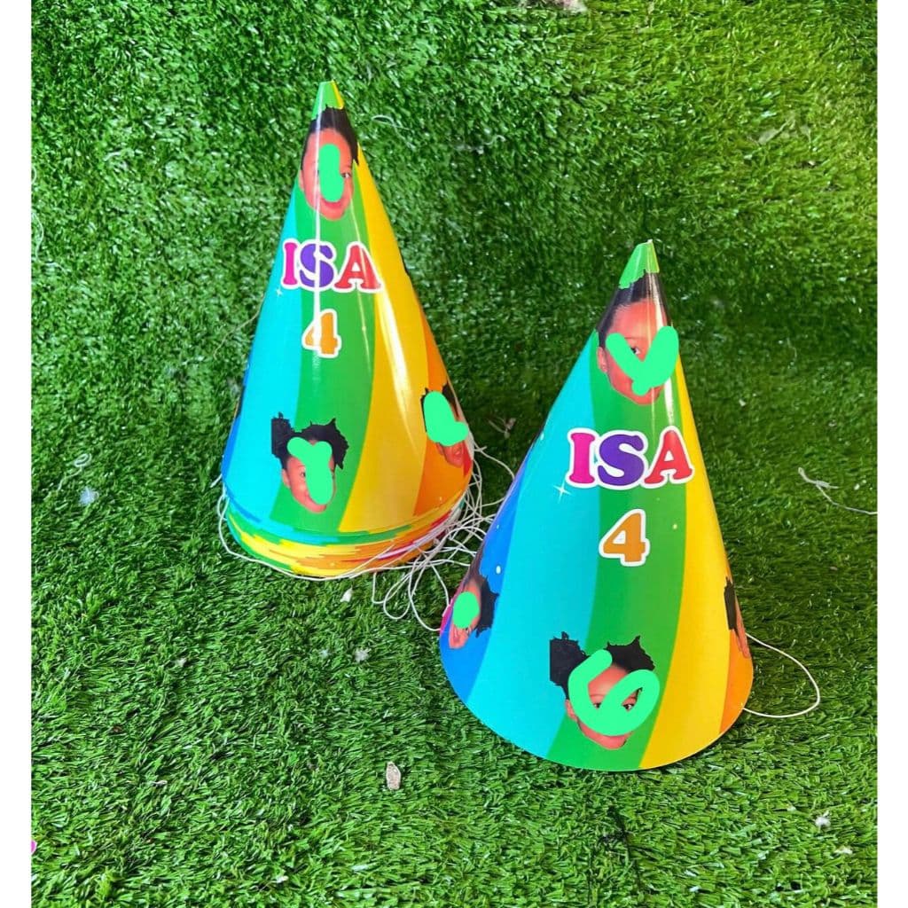 Chapéu de Festa Aniversário Personalizado - Pré encomenda 3 dias úteis