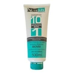 Shampoo Nutrivix 10 em 1 – 500ml Nutrição completa, resultados visíveis desde a primeira lavagem!