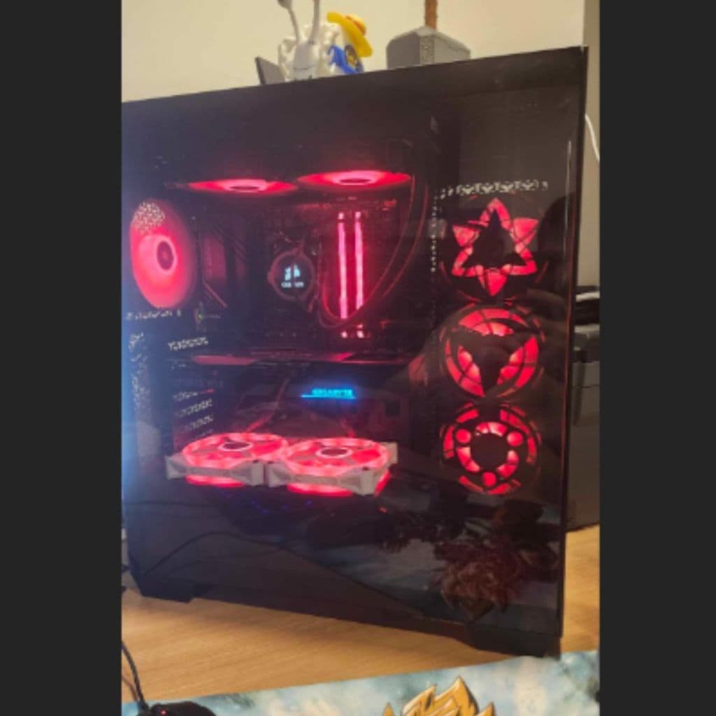 Decoração para Cooler 120mm – Temática Naruto | Setup Gamer Personalizado