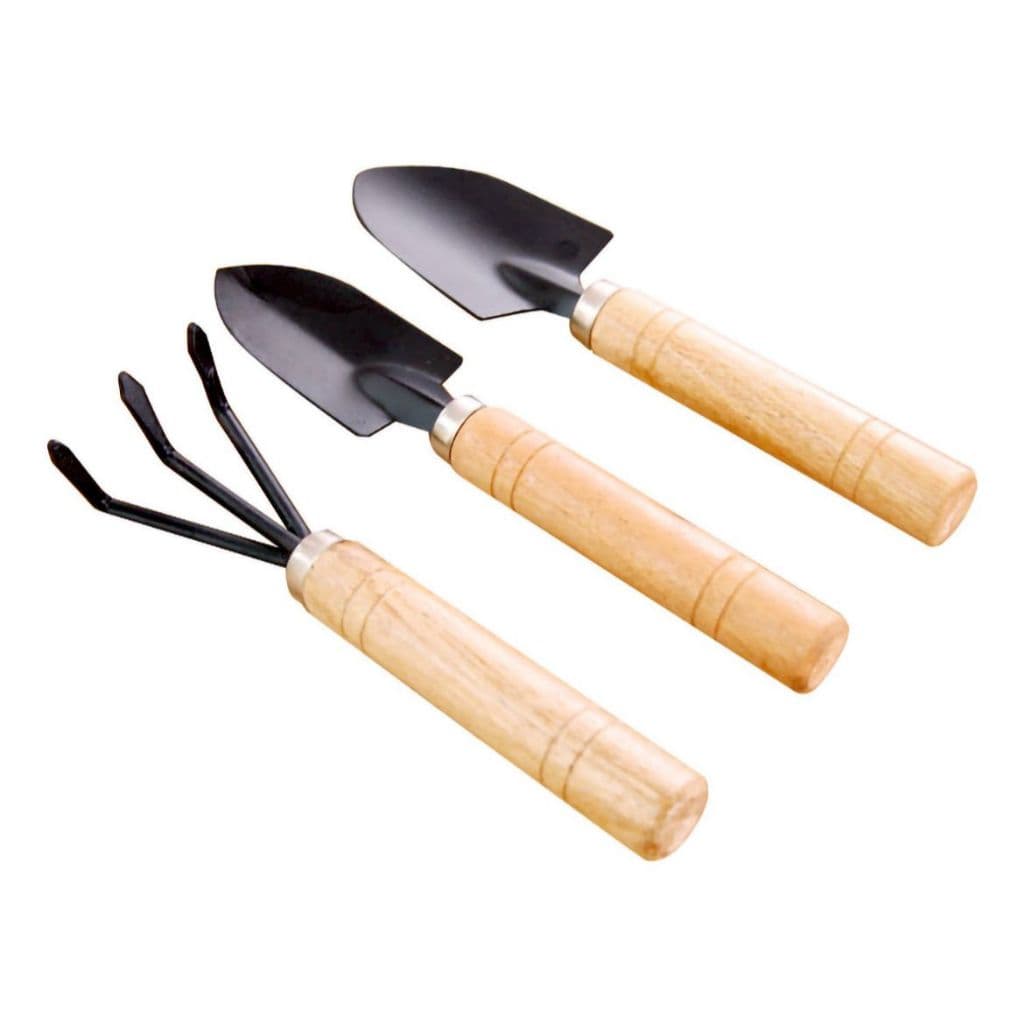 KIT DE JARDINAGEM COM 3 PEÇAS