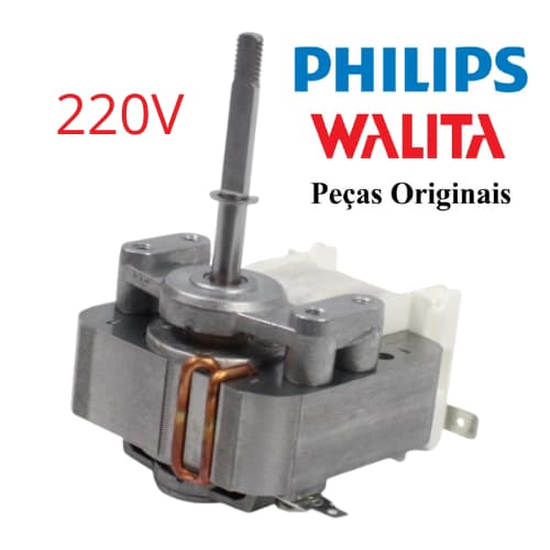 Motor 220v Fritadeira Philips Walita Airfryer RI9201, RI9252, RI9270, RI9280 Original
