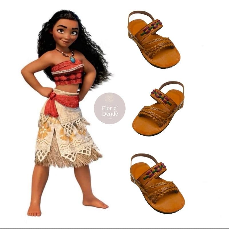Sandália chinelo percata Couro Moana Nordestina tradicional  Promoção