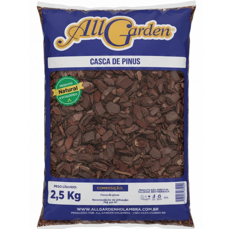 Casca De Pinus 2,5Kg All Garden