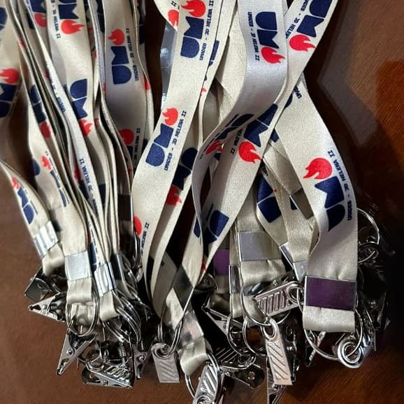 Cordão Personalizado para Crachá 20mm. Fabricante de Cordões, Cordões para Crachás, Cordão Com Seu Logotipo (ATACADO)