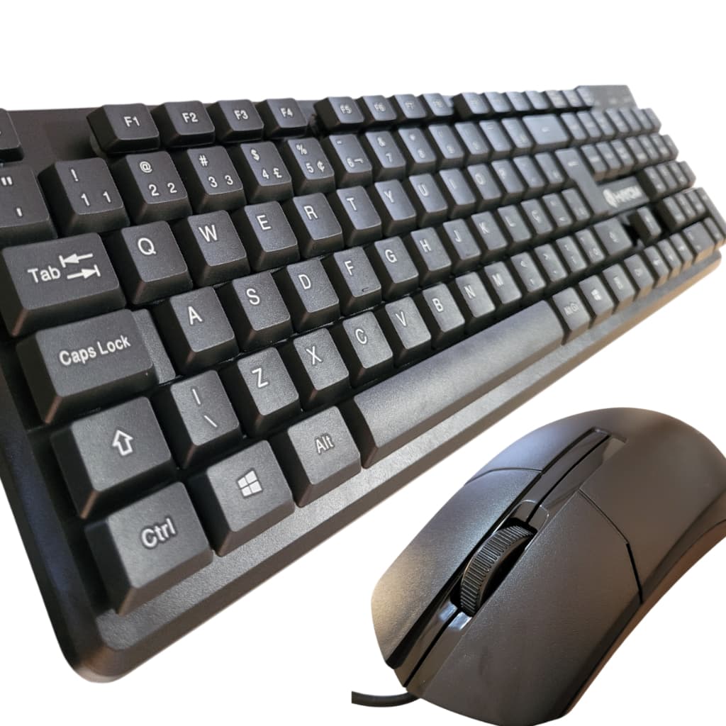 Teclado e Mouse Office Speed Tátical 1000DPI Computador PC Notebook Android