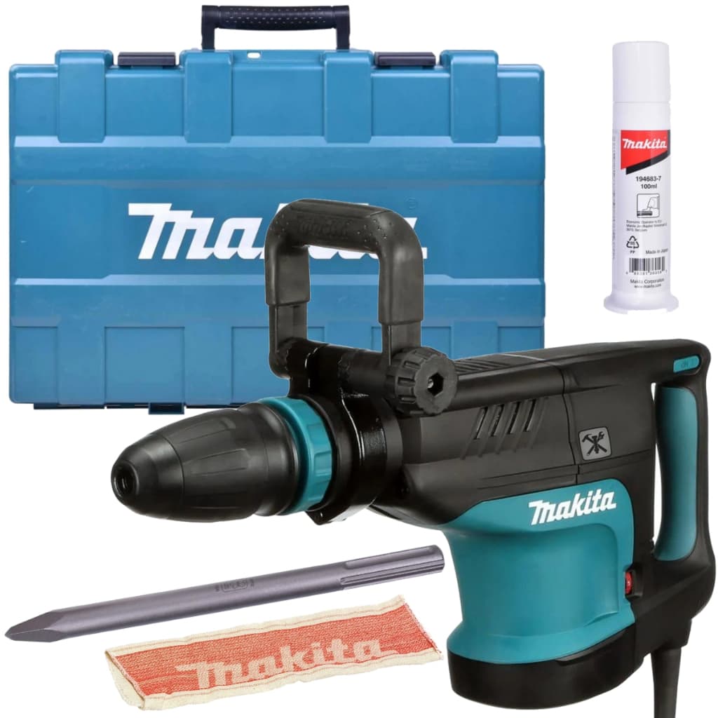 Martelo Rompedor 1510w 25,5j Makita Hm1203c Sds Max Maleta