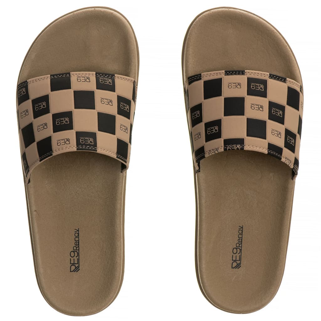 SLIDE UNISSEX RE9 XADREZ CORES VARIADAS CHINELO RENOV