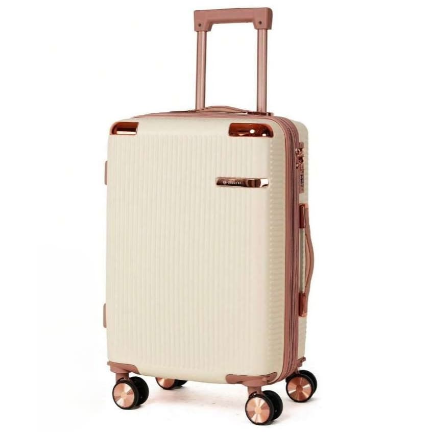 Mala De Viagem Novos Estilos Moda Zíper Duplo Antifurto 4 Roda Gira 360 Grau Fibra Moda