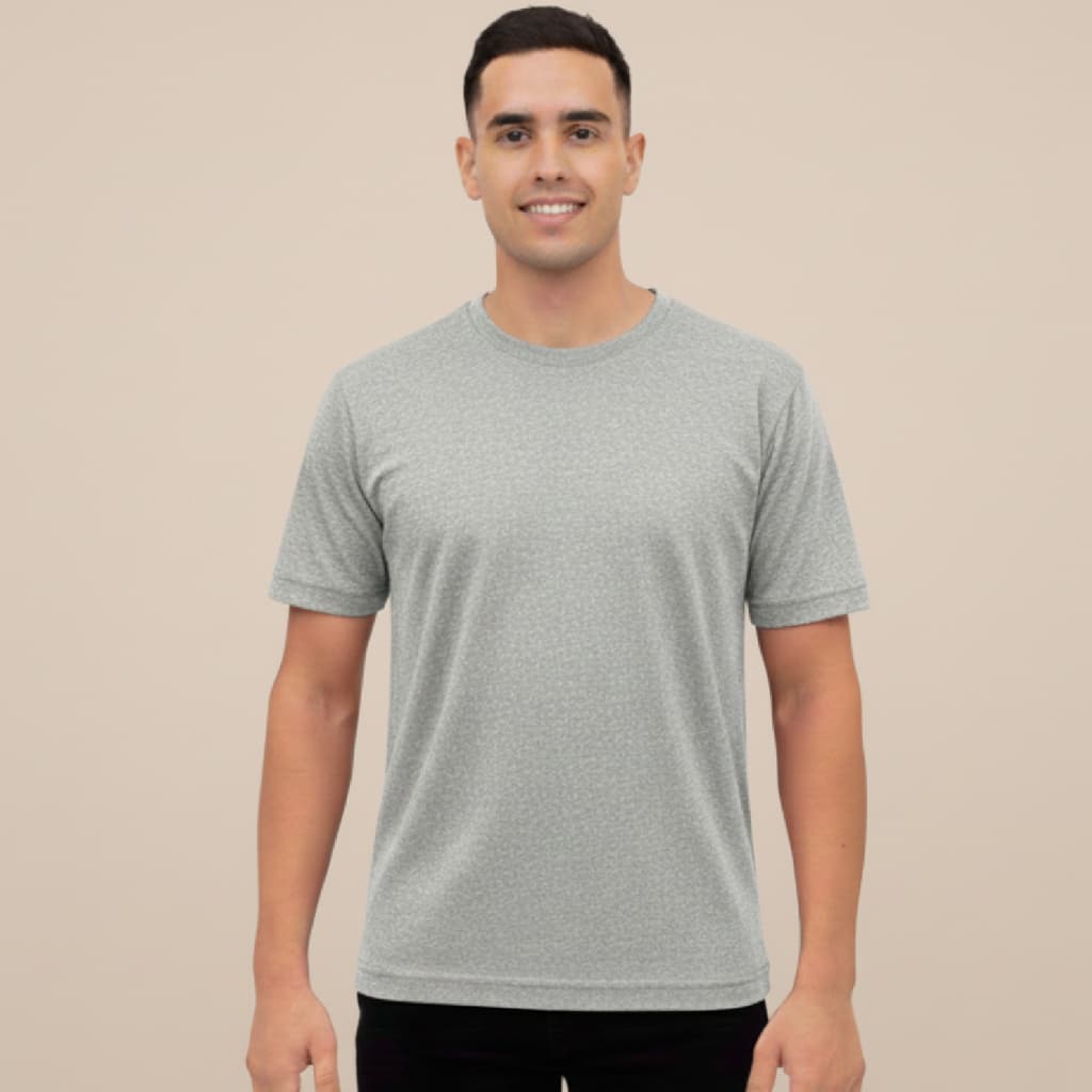 Camiseta Básica 100% Algodão Masculina Lisa Manga Curta Gola Redonda Conforto Respirável Casual Leve
