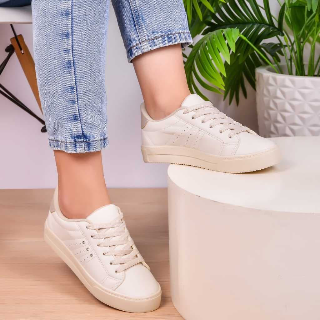 Tênis Feminino Skinner Sapato Casual Para o Dia a Dia Confortável e Macio Envio Rápido