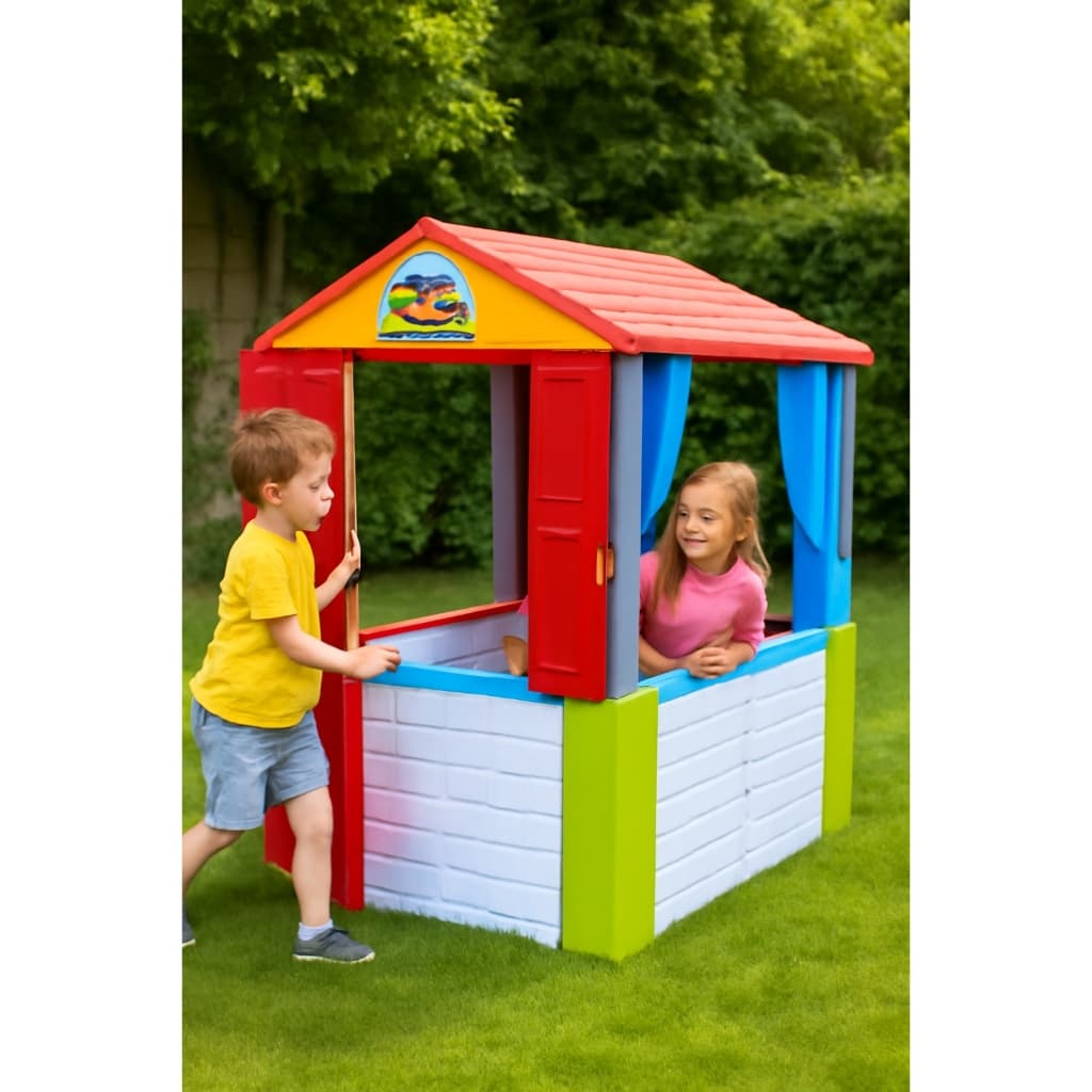 Casinha Infantil Brincar Criança Brinquedo Madeira Backyard Segurança Diversão Jardim Infantil