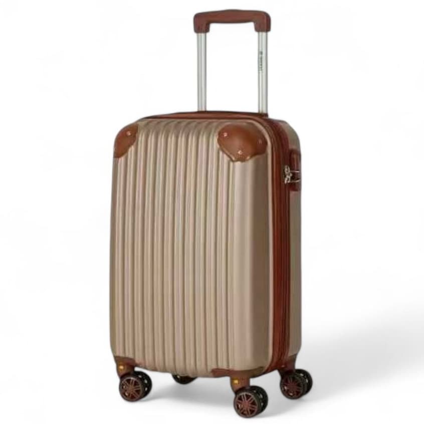 Mala De Mao Bordo 10kg Viagem Policarbonato C/ Zíper Expansivel Antifurto Cadeado C Senha Rodinhas Removível 012#-10kgr/